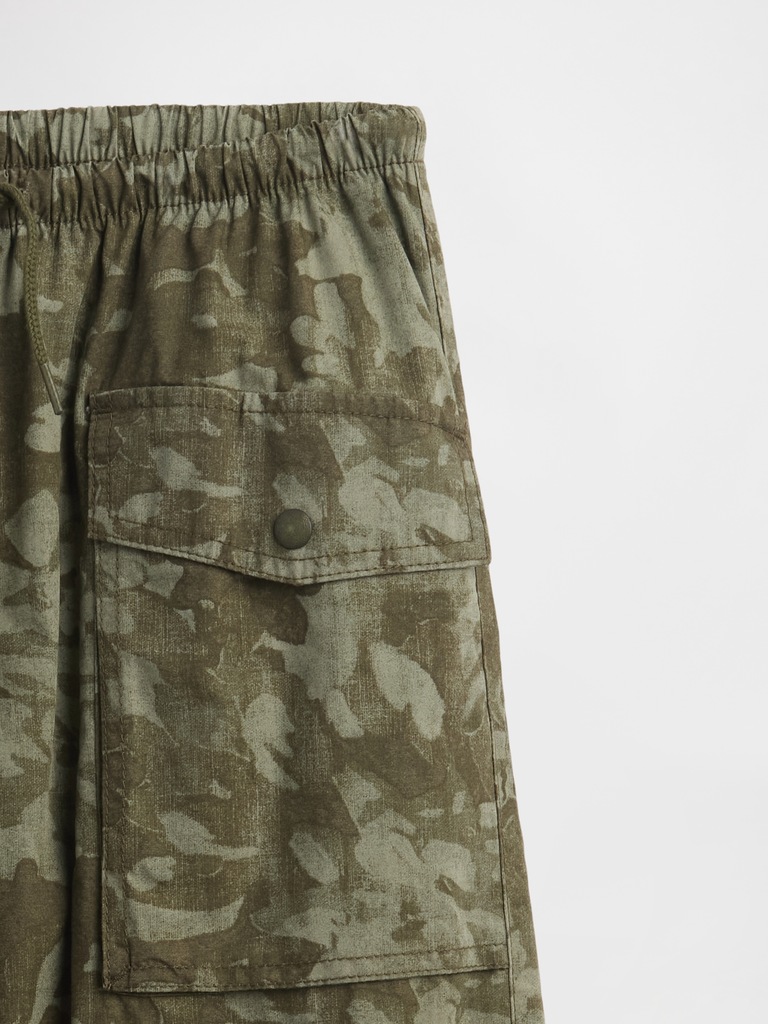 Kids Parachute Cargo Pull-On Pants