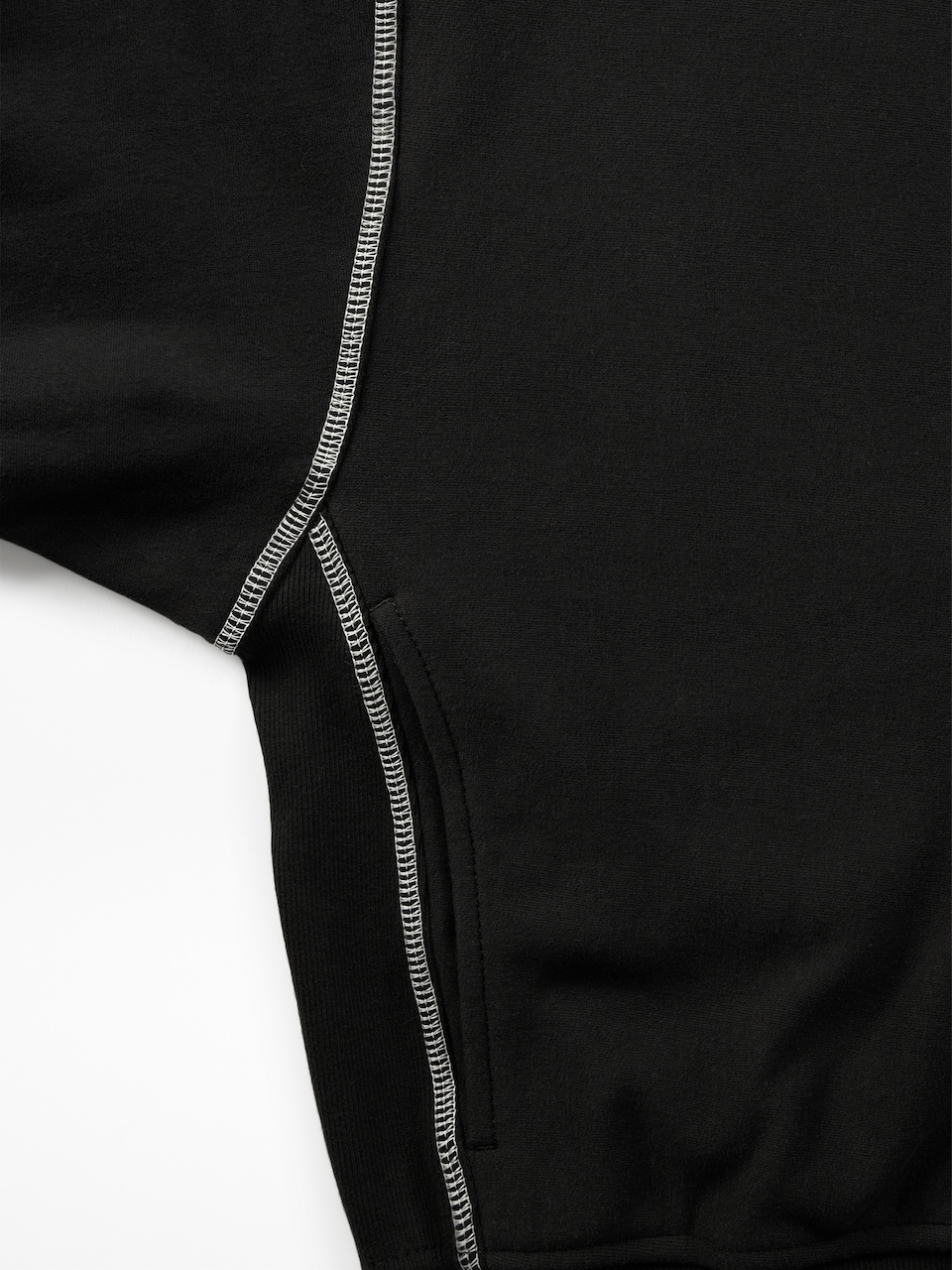 Forever Fleece 1/2 Zip High Hip Sweatshirt