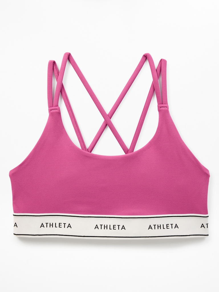 Athleta Girl High Speed Logo Bra