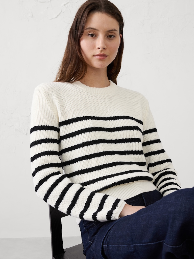 Textured Pullover Sweater