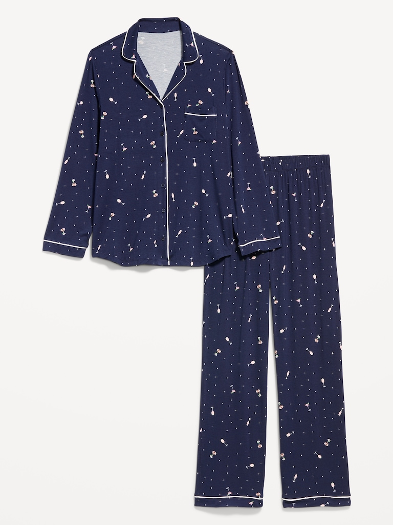 Sunday Sleep Knit Jersey Pant Set