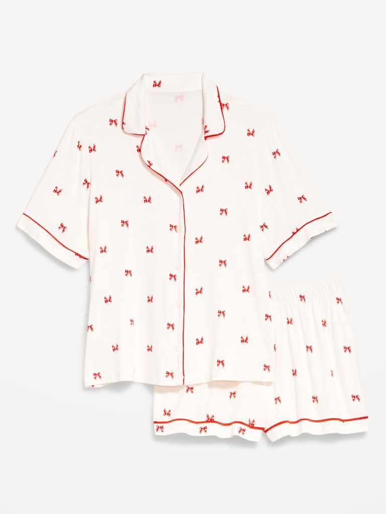 Sunday Sleep Knit Jersey Short Set