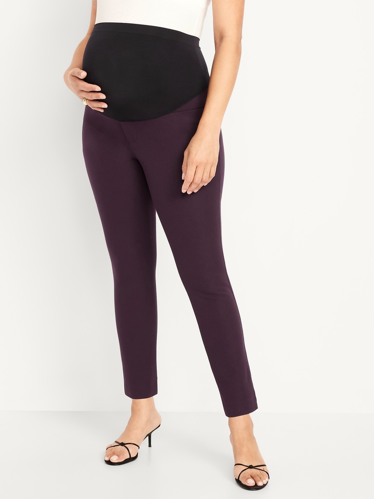Maternity Full-Panel Pixie Ankle Pants
