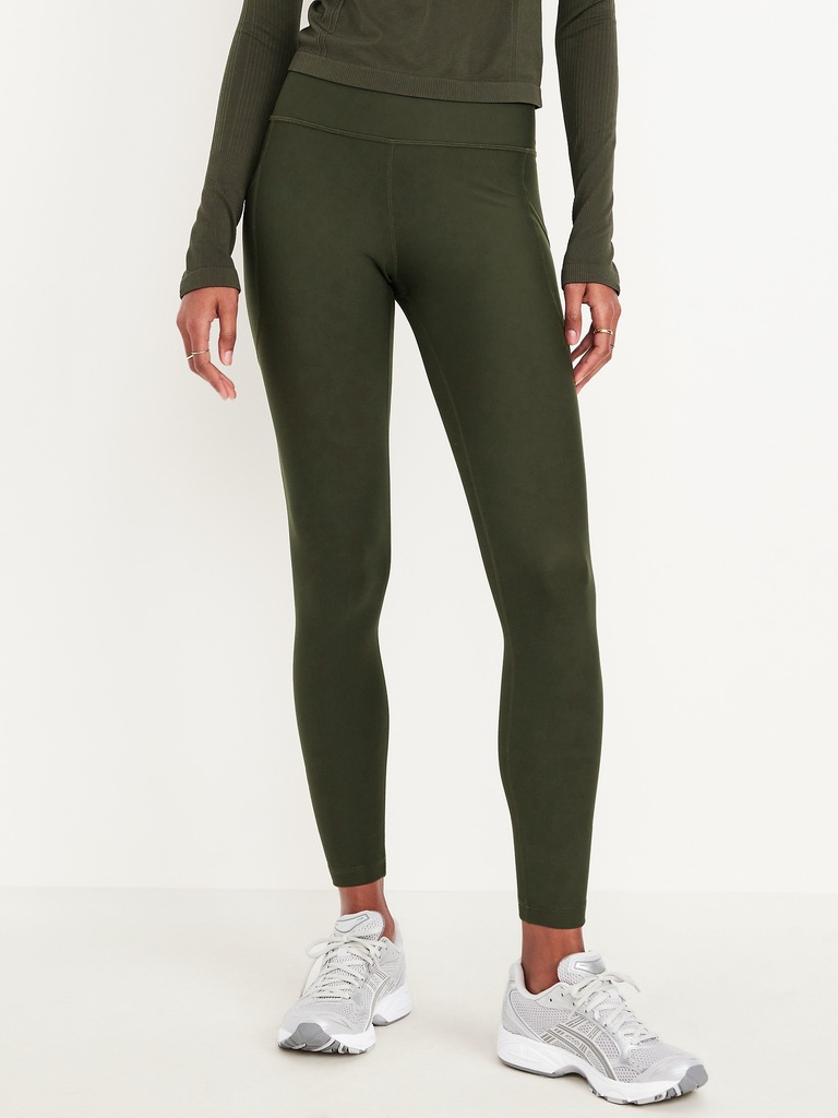 High-Waisted PowerSoft 7/8 Pocket Leggings