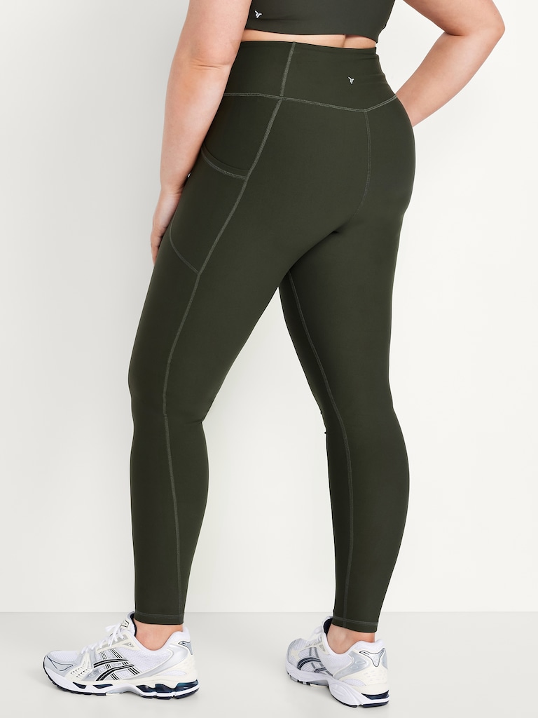 High-Waisted PowerSoft Full-Length Pocket Leggings