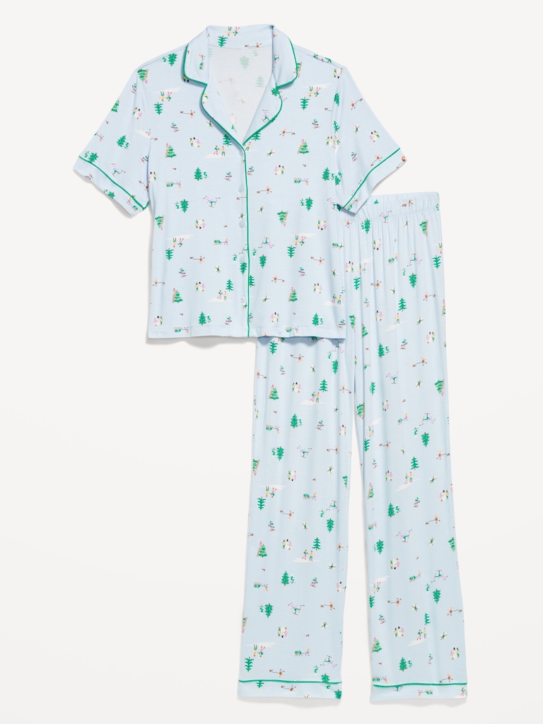 Sunday Sleep Knit Jersey Pant Set