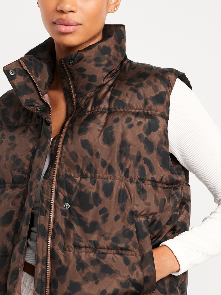 Water-Resistant Puffer Vest