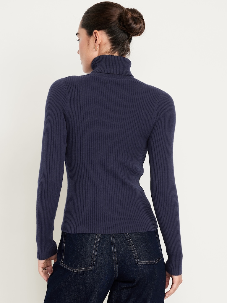 SoSoft Lite Rib Turtleneck Sweater
