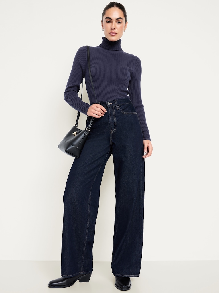 SoSoft Lite Rib Turtleneck Sweater