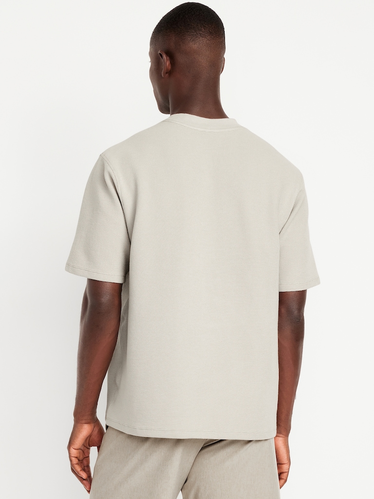 Oversized Tech Waffle T-Shirt