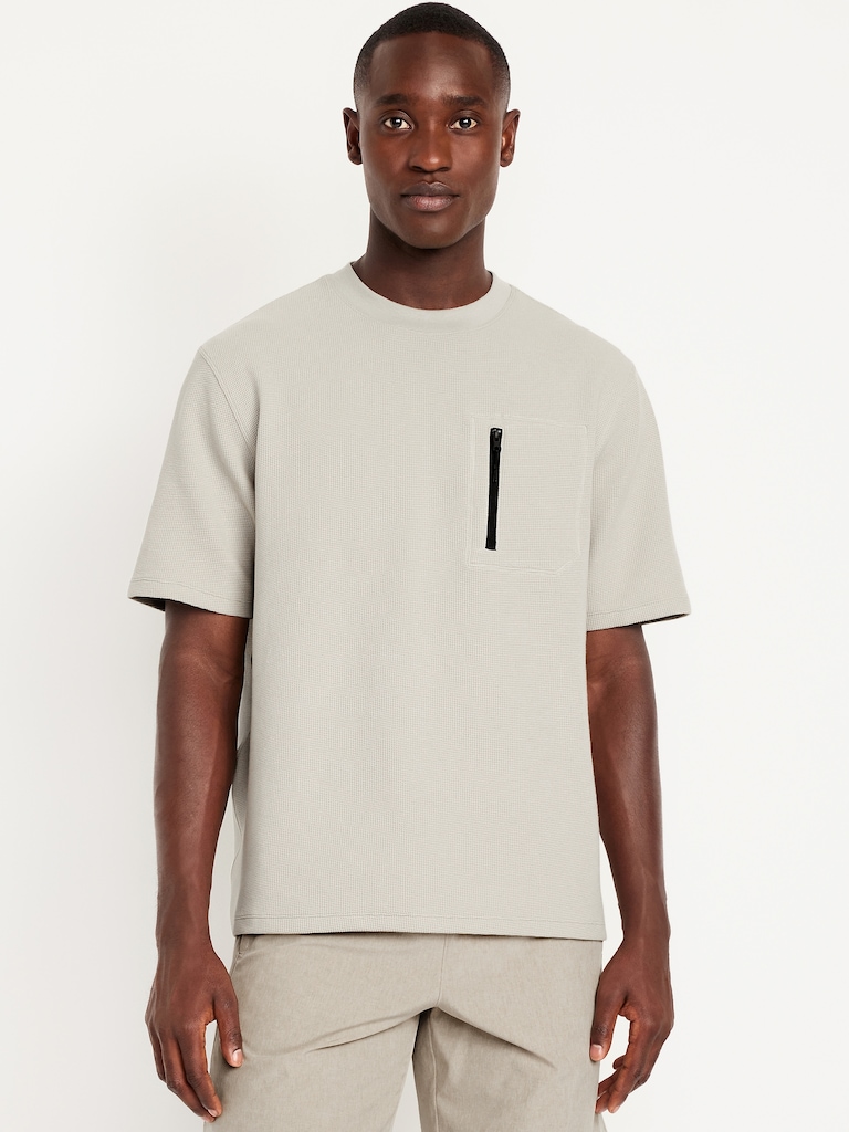 Oversized Tech Waffle T-Shirt