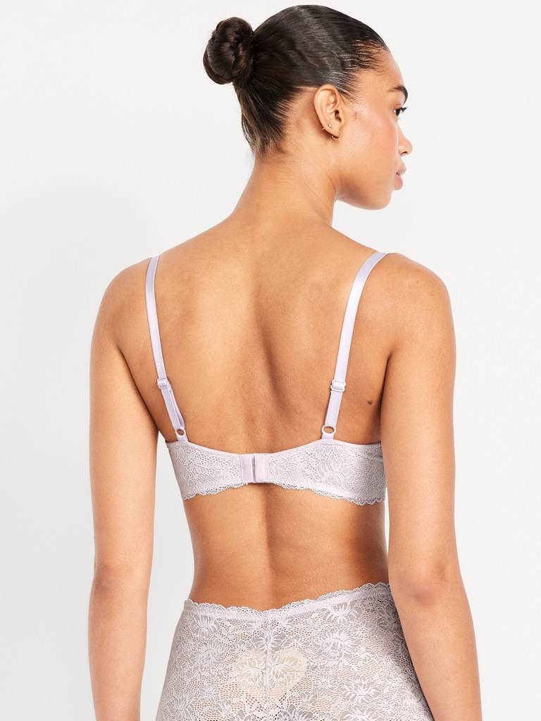 Lace Balconette Bra