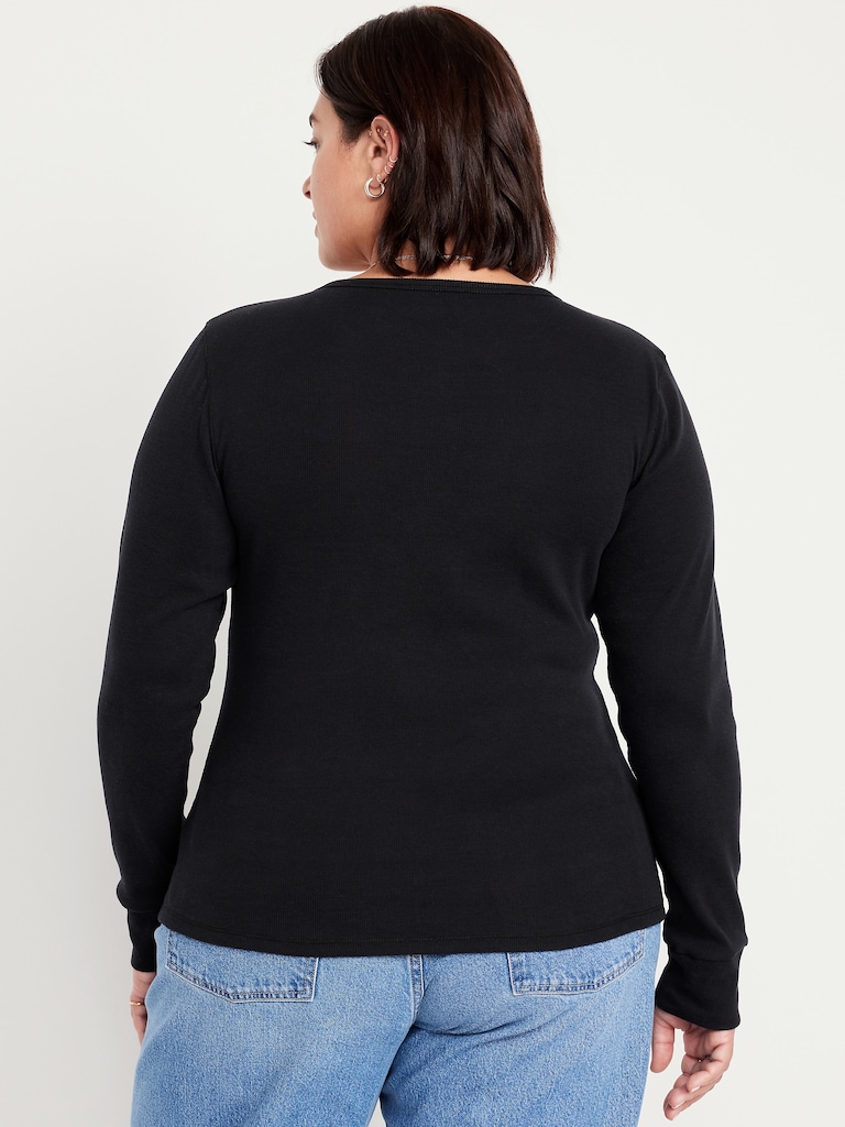 Cozy Snug Crew-Neck Henley