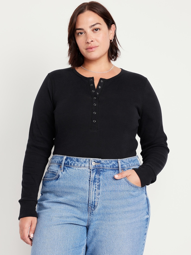 Cozy Snug Crew-Neck Henley