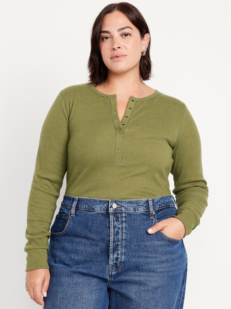 Cozy Snug Crew-Neck Henley