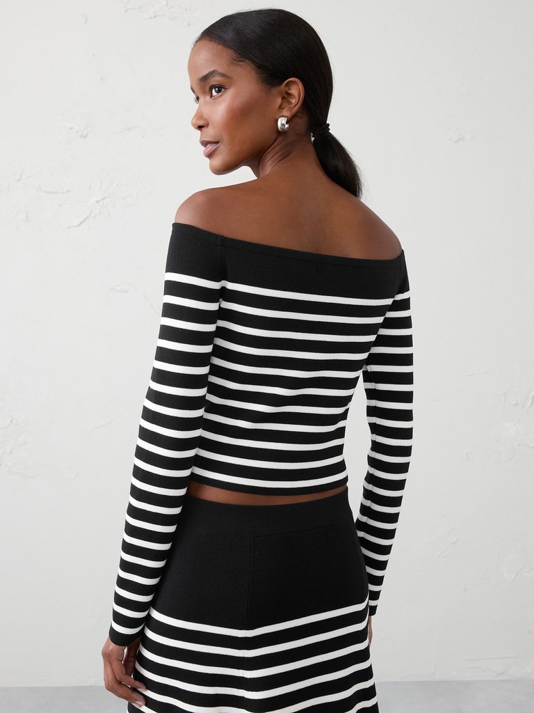 Off-Shoulder Sweater