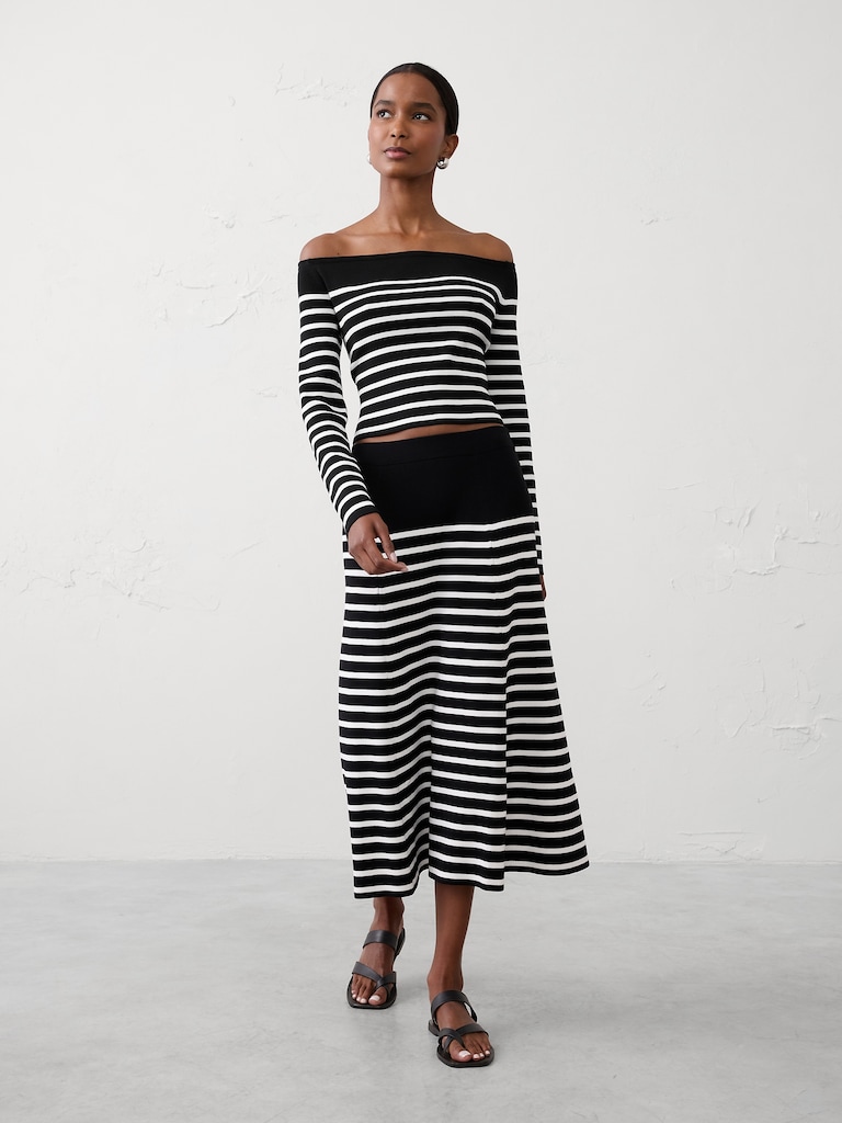 Off-Shoulder Sweater