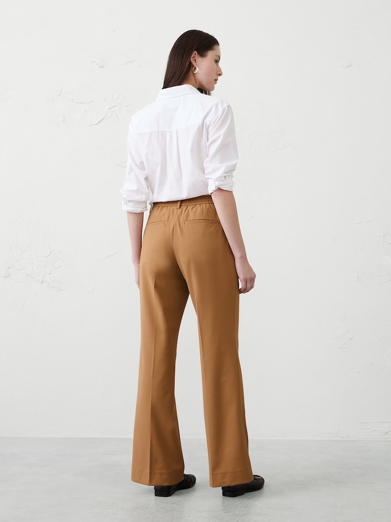 Bootcut High-Rise Sculpted Easy Trouser