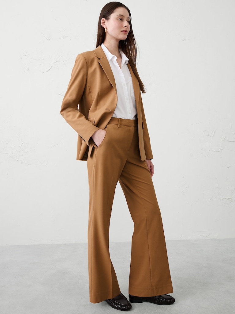Bootcut High-Rise Sculpted Easy Trouser