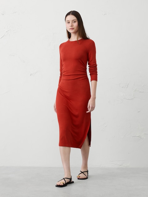 Women's Orange Dresses | Banana Republic Factory