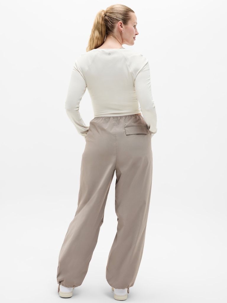 Midday Low Rise Poplin Pant