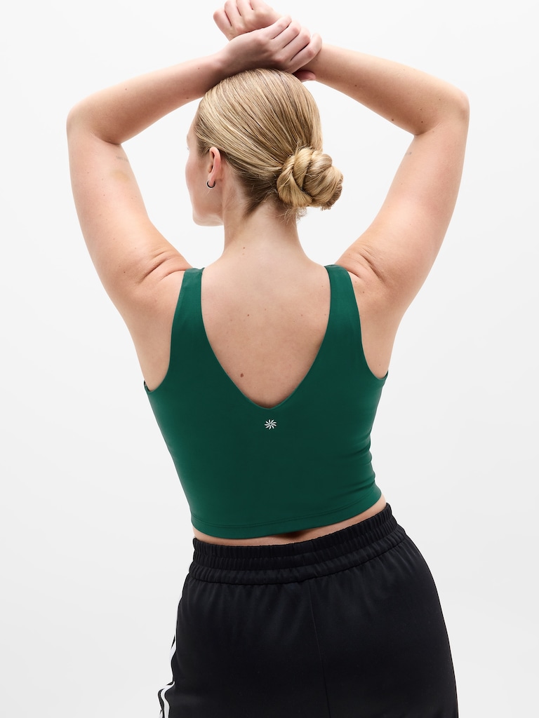 Transcend V-Neck Crop Sports Bra A-C