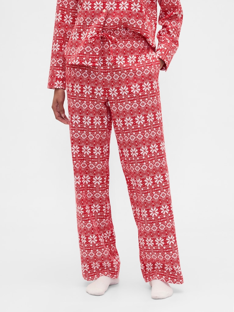 Flannel Pull-On PJ Pants