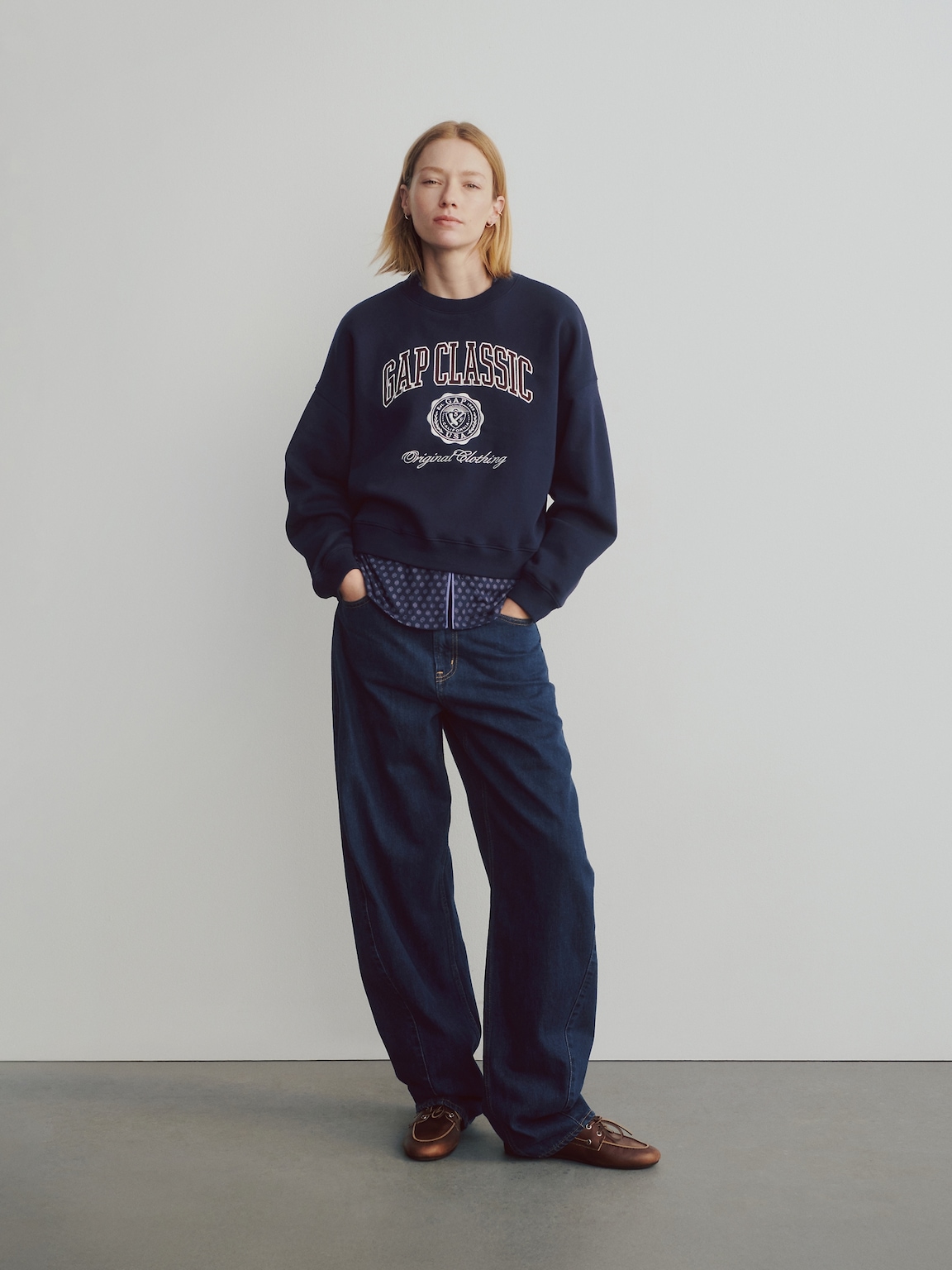High Rise Barrel Jeans
