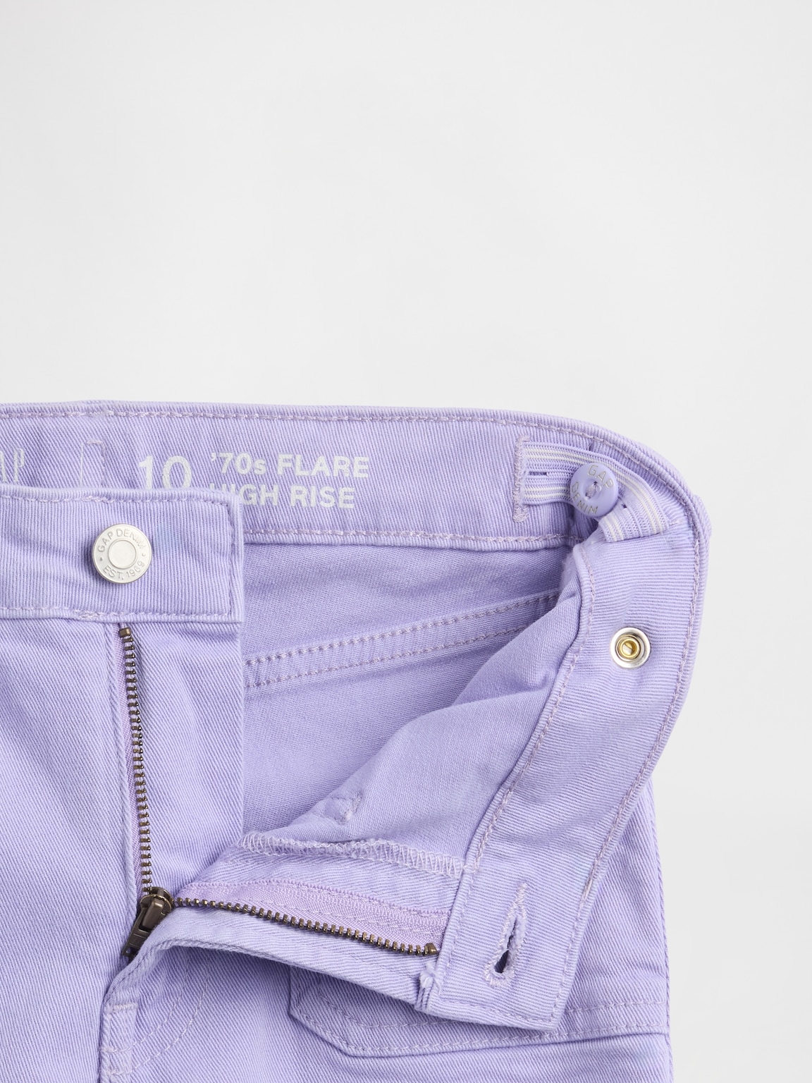 Kids High Rise '70s Flare Jeans