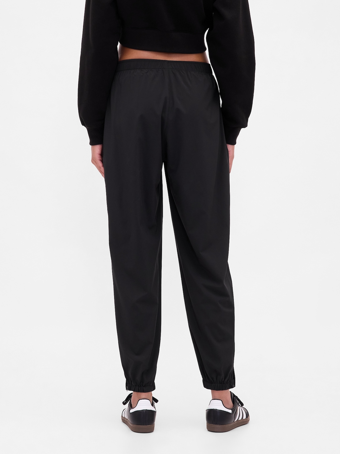 GapFit Tech High Rise Zip-Hem Joggers