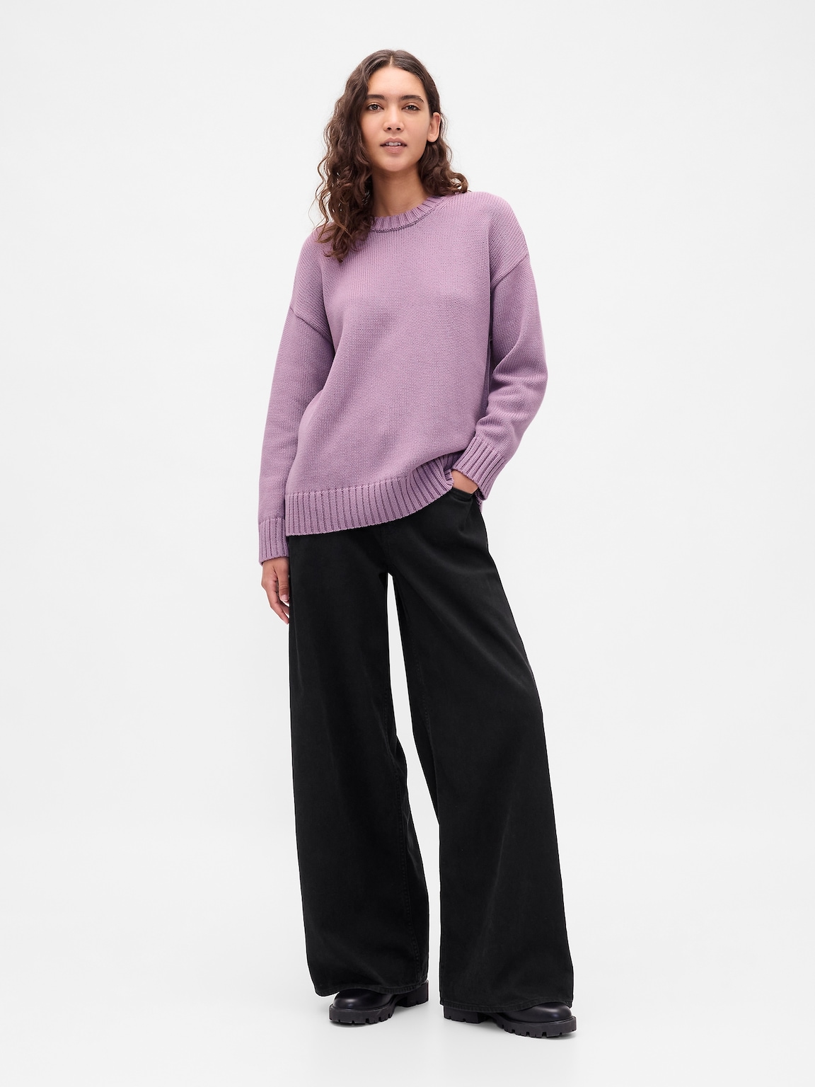 100% Cotton Oversized Sweater