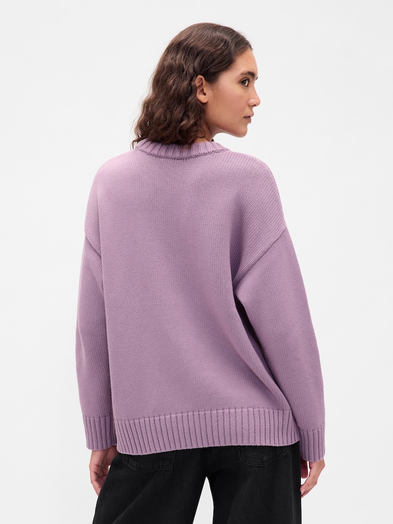 100% Cotton Oversized Sweater