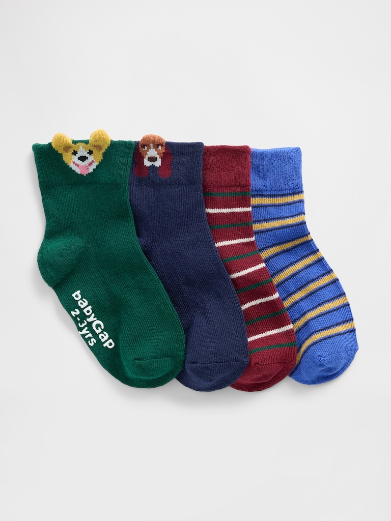 Baby & Toddler Quarter Crew Socks