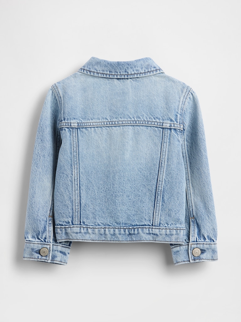 Baby & Toddler Heart Pocket Icon Denim Jacket