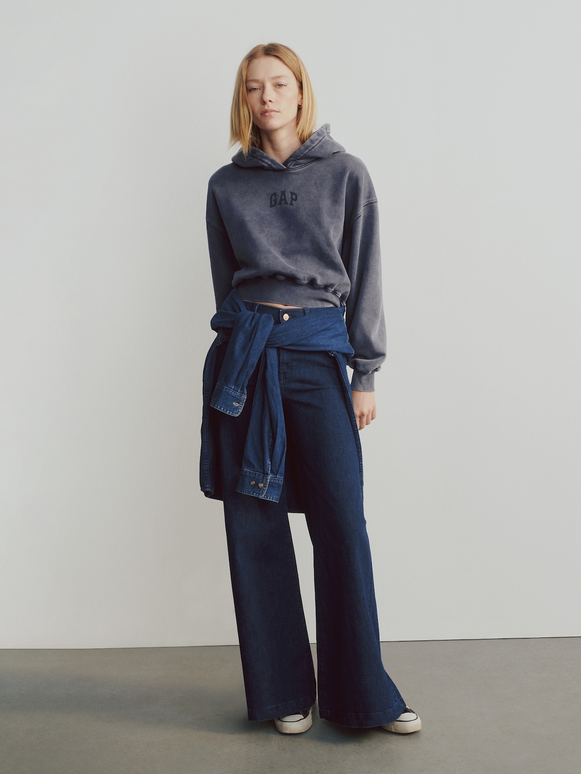 High Rise Relaxed Flare Jeans