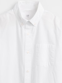 Kids Poplin Uniform Relaxed Shirt