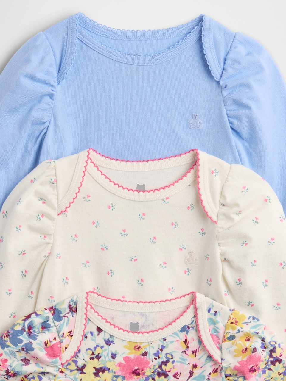 Baby First Favorites Organic Cotton Bodysuit (3-Pack)