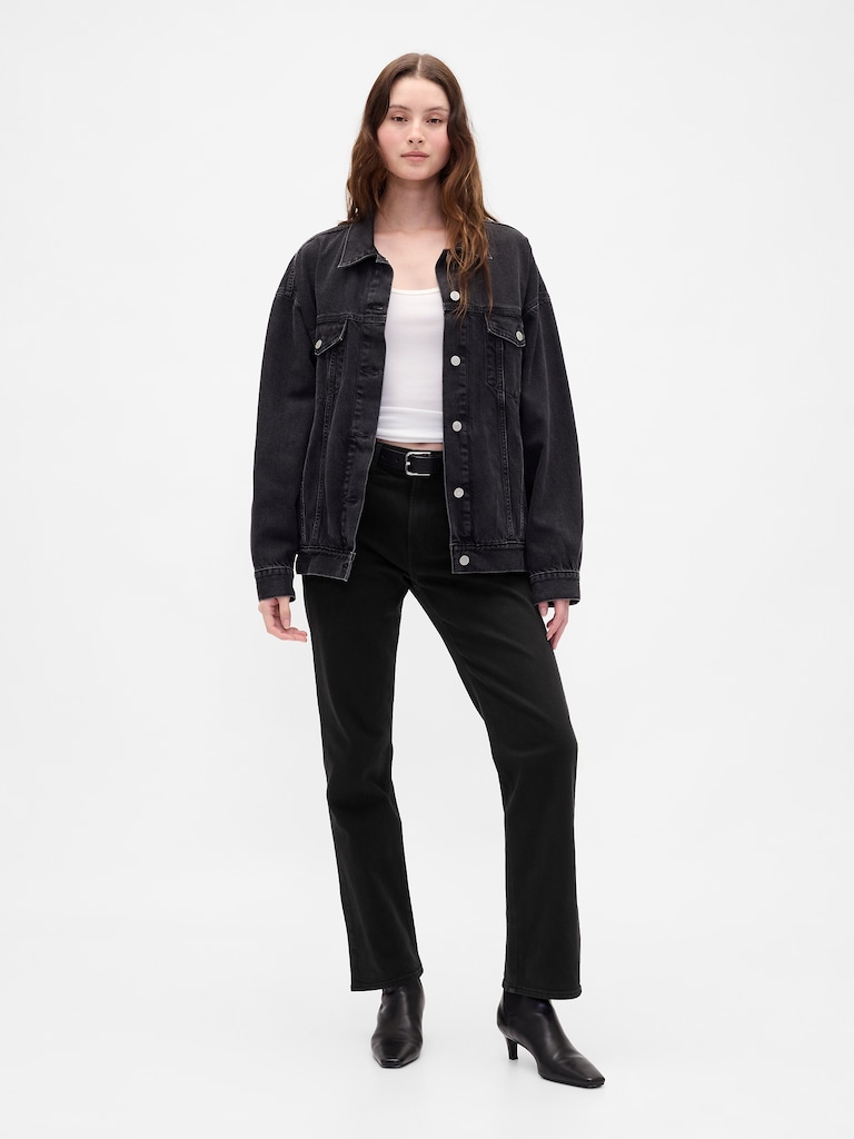 High Rise '90s Slim Straight Jeans