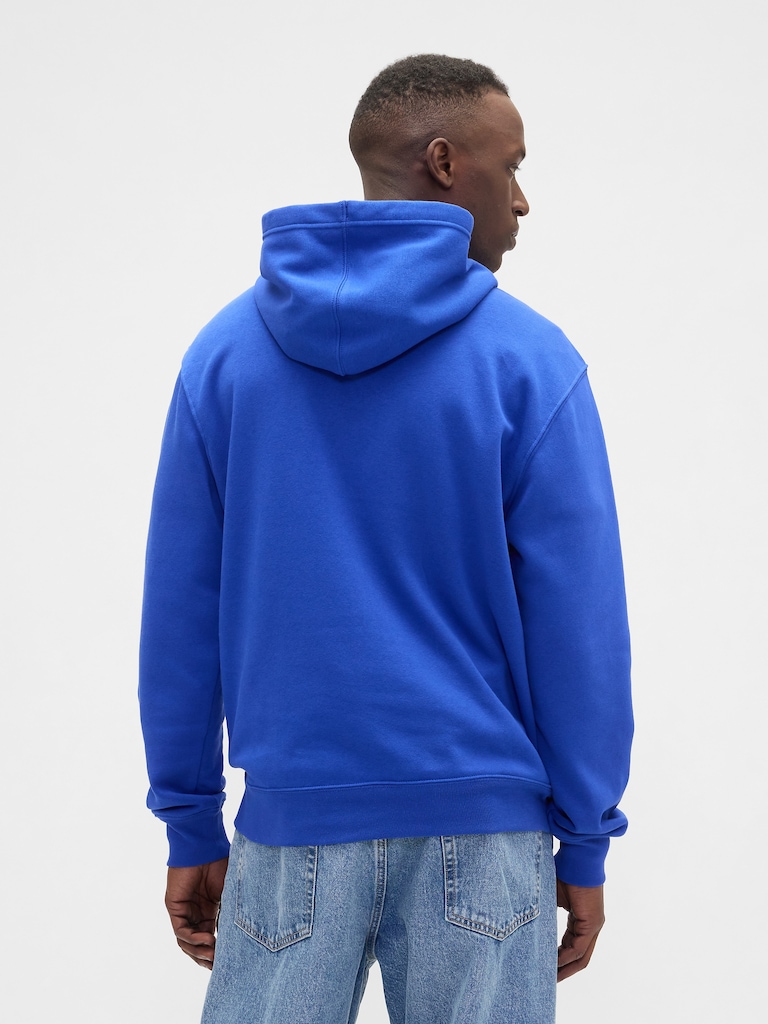 Adult Relaxed Gap Logo Zip Hoodie