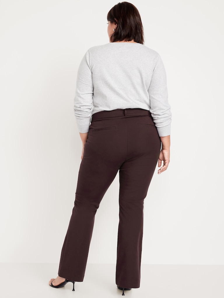 High-Waisted Pixie Flare Pants