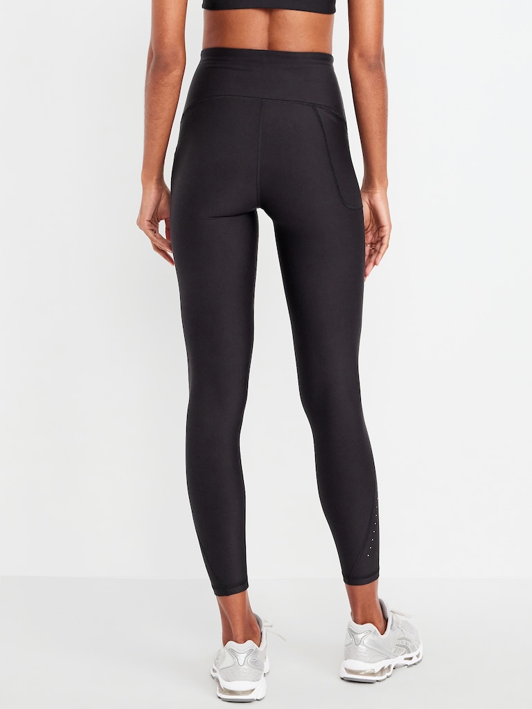 High-Waisted PowerSoft Train 7/8 Run Leggings