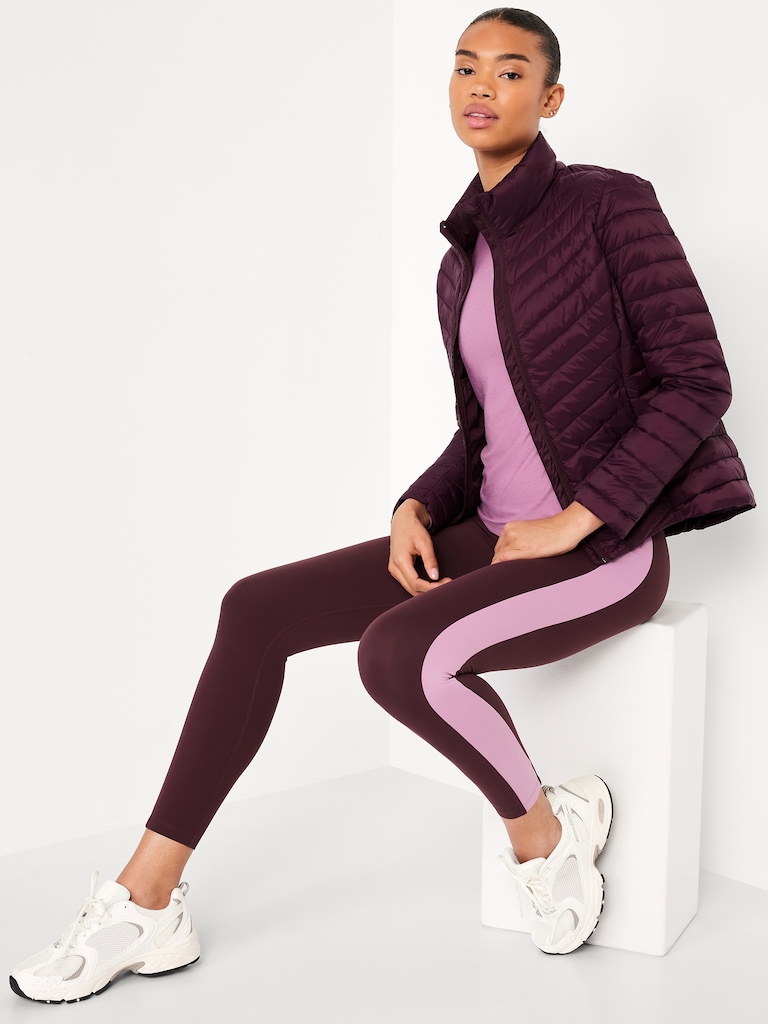 Water-Resistant Narrow-Channel Puffer Jacket