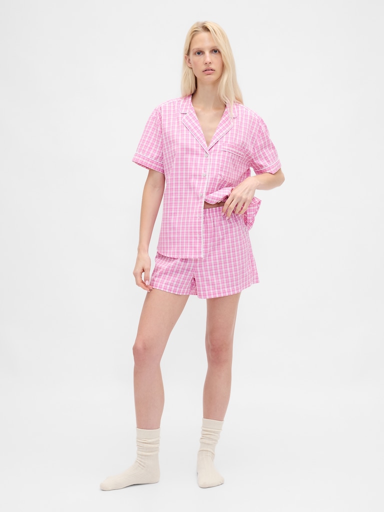 Poplin PJ Boxer Shorts