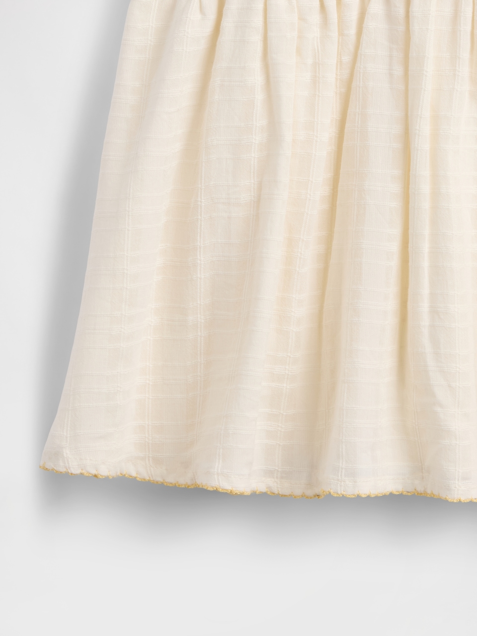 Baby Embroidered Tie-Shoulder Dress