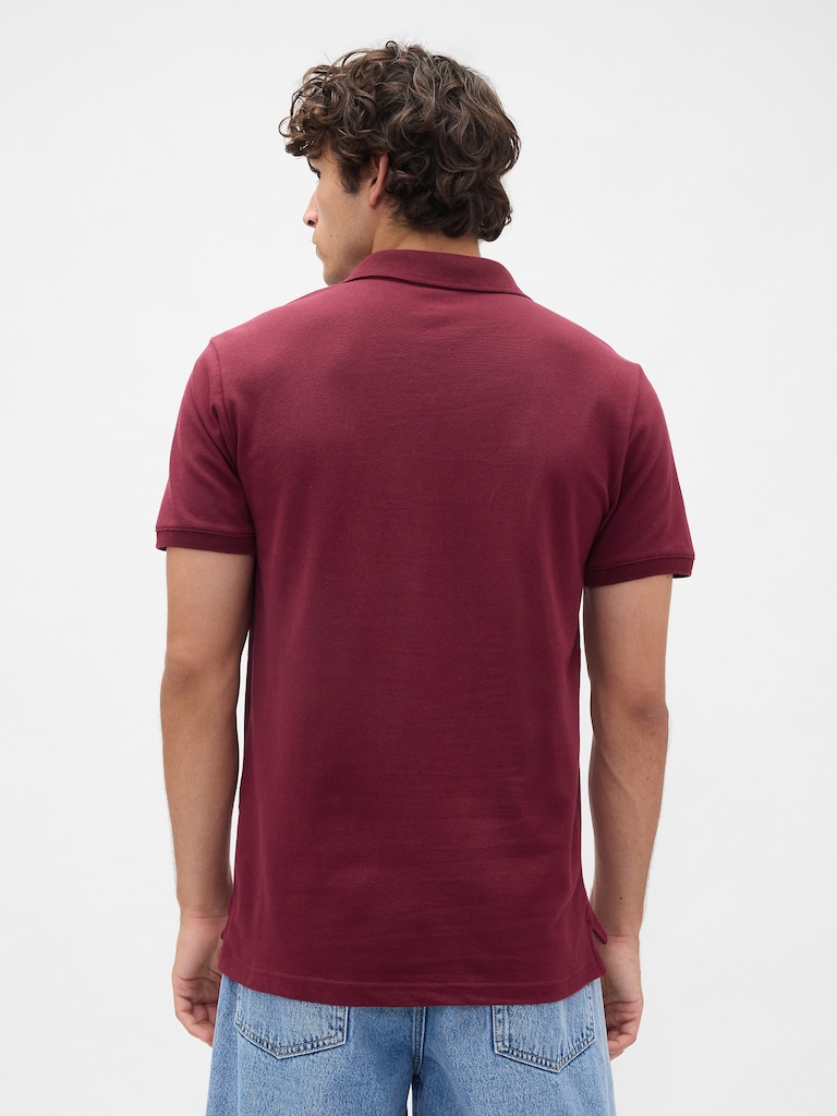 Pique Polo Shirt