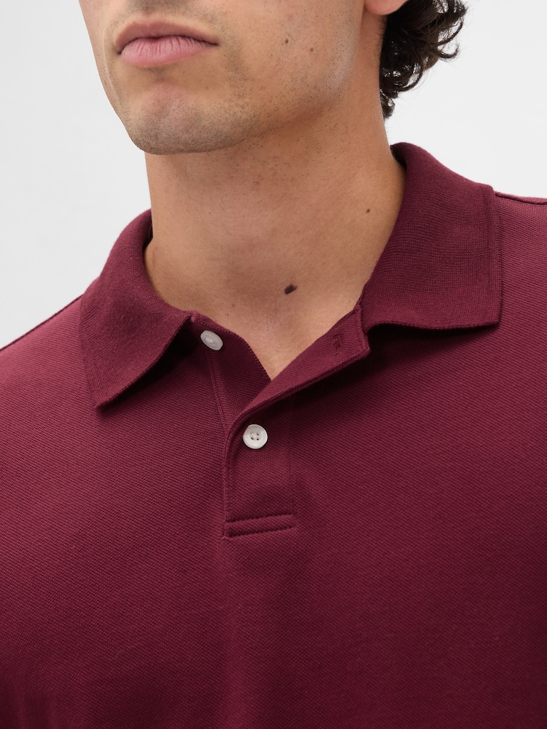 Pique Polo Shirt