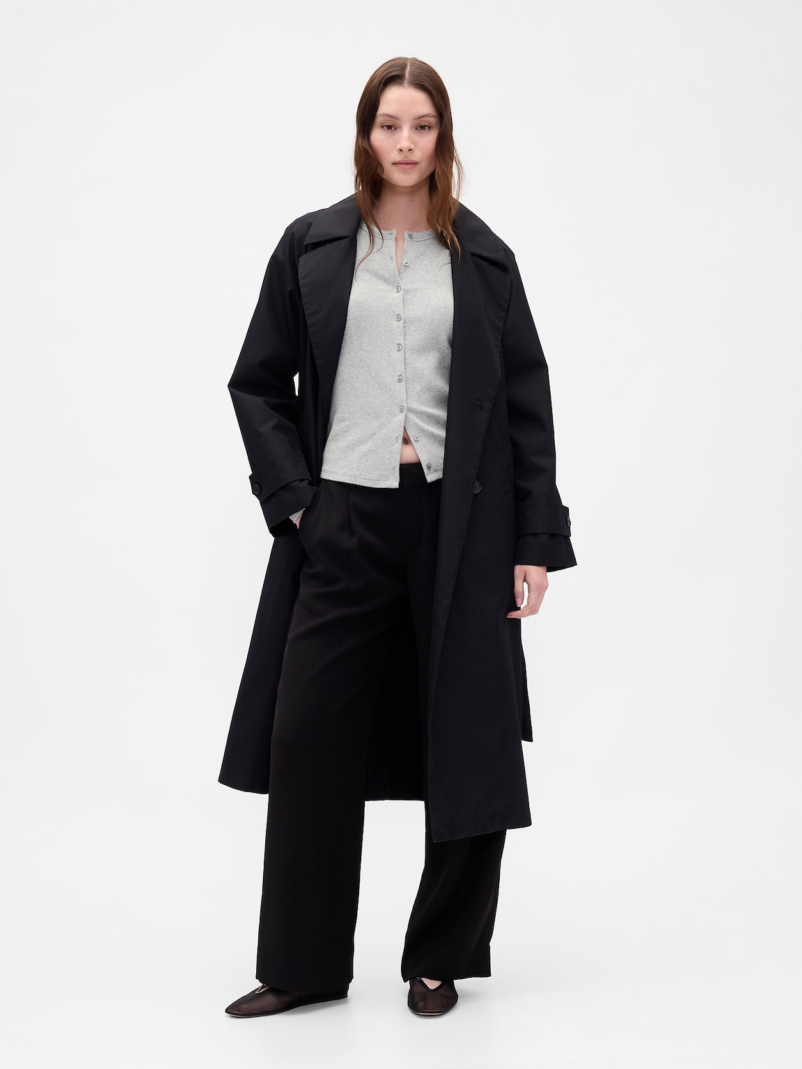 Modern Crewneck Cardigan