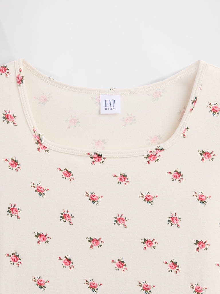 Kids Square-Neck Dress