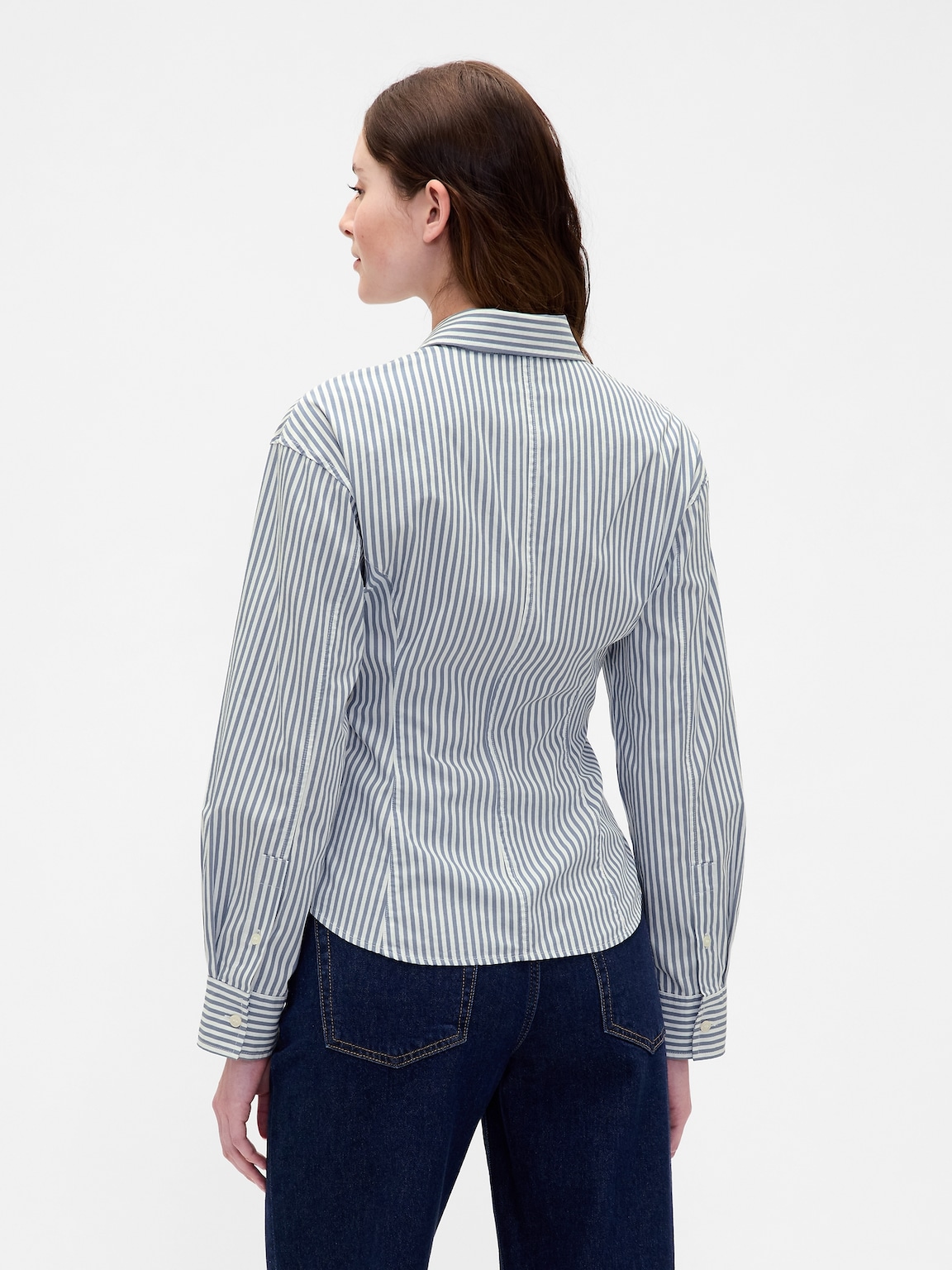 Organic Cotton Poplin Dolman Classic Shirt