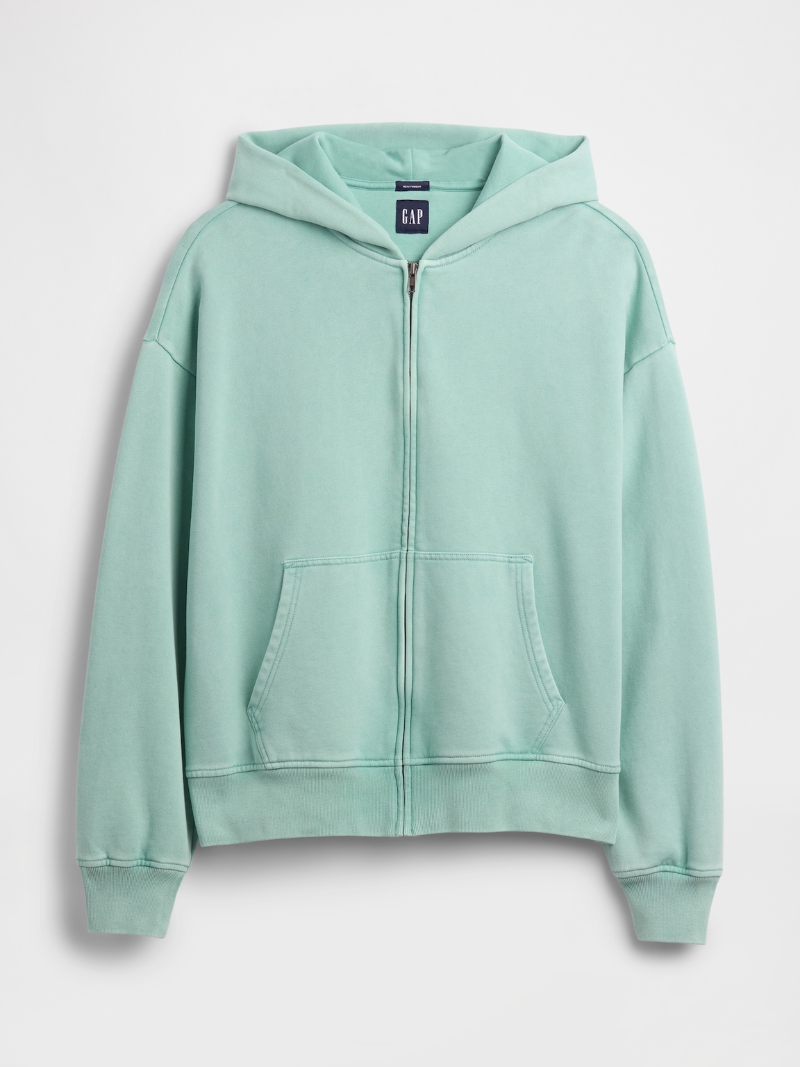 Heavyweight Oversized Zip Hoodie